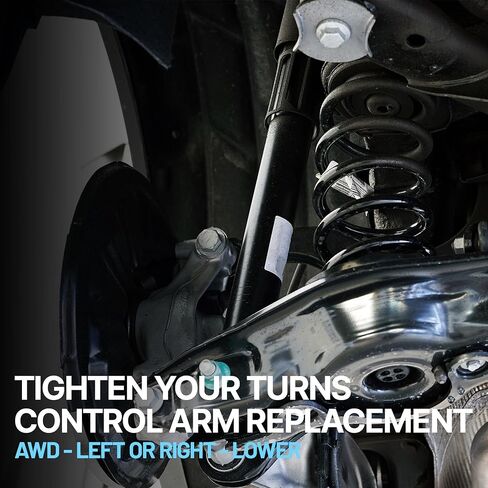 ذراع التحكم Garage-Pro متوافق مع Toyota Tundra 2000-2006، Sequoia 2001-2007 مطاط مع جلبة أمامية، جانب الركاب، الجزء العلوي in Kuwait