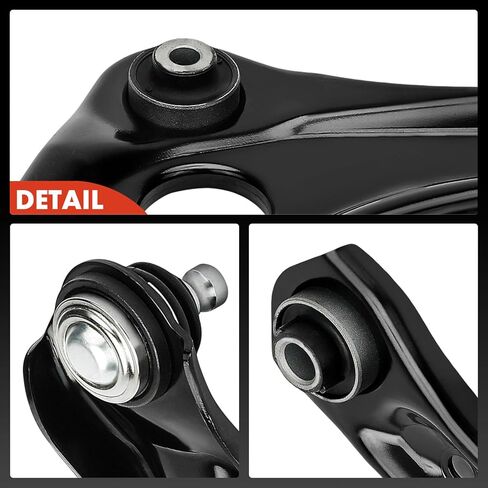 A-Premium Front Left Lower Control Arm, with Ball Joint & Bushing, Compatible with Nissan Versa 2012-2019, Versa Note 2014-2019 in Kuwait