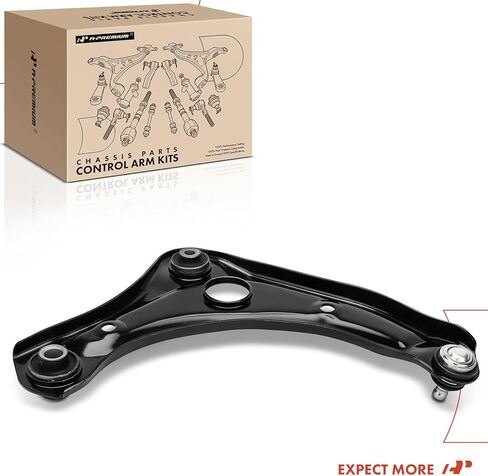 A-Premium Front Left Lower Control Arm, with Ball Joint & Bushing, Compatible with Nissan Versa 2012-2019, Versa Note 2014-2019 in Kuwait
