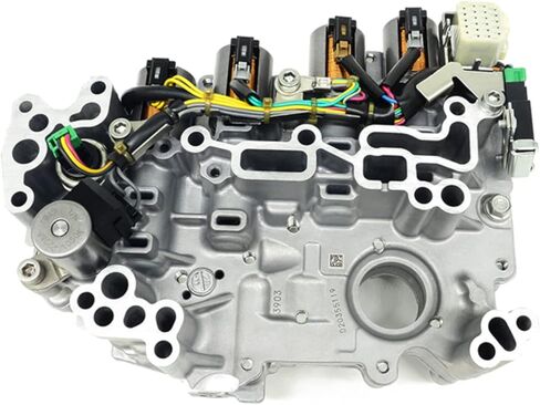 JF015E RE0F11A CVT7 جسم الصمام مفتوح ملف أبيض مربع 22 دبوس | يناسب نيسان سنترا 2013-2019 فيرسا 2012-2019 فيرسا نوت 2014-2019 | ميتسوبيشي ميراج 2014-2017 | تشيفي سبارك 2013-2016 CVT in Kuwait