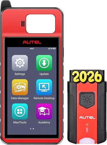 Autel Scanner KM100(E) Auto Tool, 2026 Lite Version of IM508S IM608 PRO 2 IM608S II, Car Diagnostic Tool with Lifetime Update, Auto Scan 2.0, Android 9.0, Full Functions, Support 150-200 Brands in Kuwait