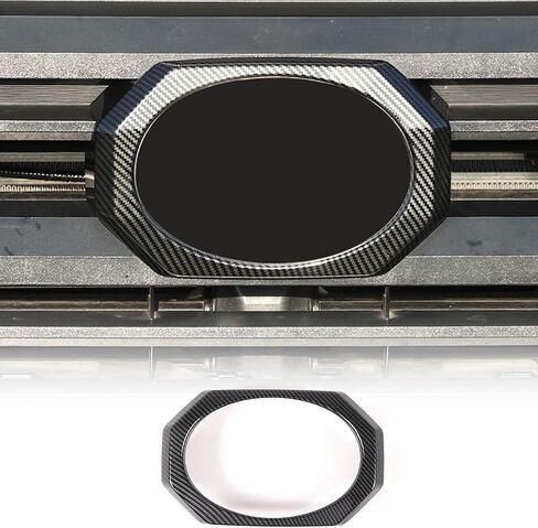 Car Grill Badge Sign Ring Cover Compatible with Toyota Tacoma 2024 2025 2026,Front Emblem Ring Frame Trim Exterior Accessories Front Logo Back Badge Decor Cover Circle Ring in Kuwait