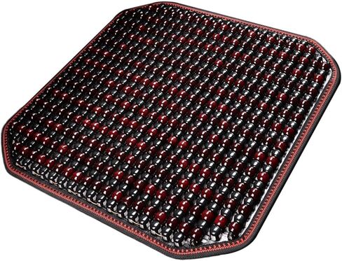 Wooden Bead Seat Cushion for Vehicle and Office, Brown in Kuwait