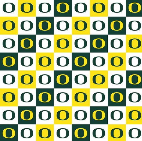 University of Oregon Ducks Fabric – Officially Licensed University of Oregon Cotton Quilting Fabric by Sykel Enterprises, Precut Yardage for Sewing & Crafts Home in Kuwait