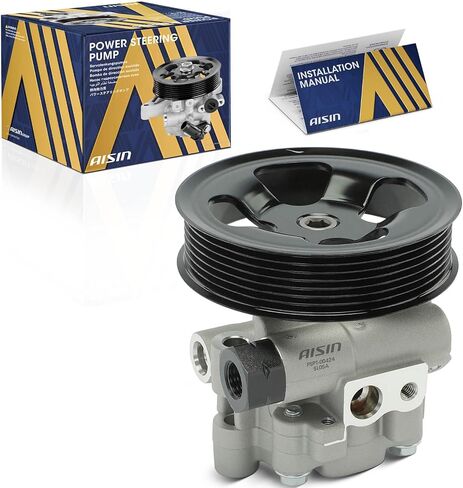 AISIN AFTERMARKET PSPT-00424 Power Steering Pump - Compatible with Toyota Camry 2007-2011, Avalon 2005-2012, Lexus ES350 2007-2012 - V6 3.5L in Kuwait
