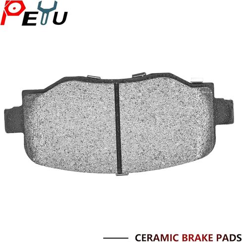 D1809 D1811 Front Rear Ceramic Disc Brake Pads for 2016-2021 Fiat 500X, for 2015-2022 Jeep Renegade, 8Pcs Driver and Passenger Side in Saudi Arabia