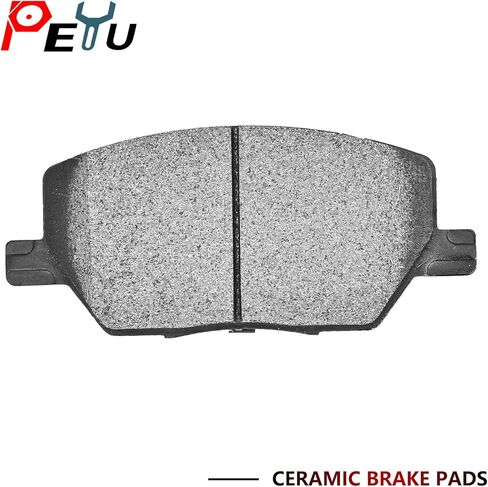 D1809 D1811 Front Rear Ceramic Disc Brake Pads for 2016-2021 Fiat 500X, for 2015-2022 Jeep Renegade, 8Pcs Driver and Passenger Side in Saudi Arabia