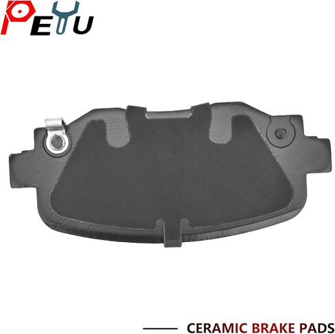 D1809 D1811 Front Rear Ceramic Disc Brake Pads for 2016-2021 Fiat 500X, for 2015-2022 Jeep Renegade, 8Pcs Driver and Passenger Side in Saudi Arabia