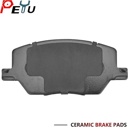 D1809 D1811 Front Rear Ceramic Disc Brake Pads for 2016-2021 Fiat 500X, for 2015-2022 Jeep Renegade, 8Pcs Driver and Passenger Side in Saudi Arabia