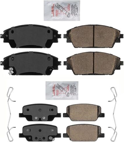 Front & Rear AmeriPRO Ceramic Disc Brake Pads Replacement Parts For Mazda CX-30 2020 2021 2022 in Kuwait