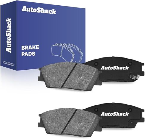 AutoShack Front Ceramic Brake Pad Set for Kia & Hyundai, Soul 2019-2025 Venue 2020-2026, FWD L4 1.6L 2.0L in Kuwait