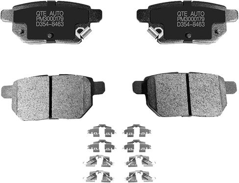 PM Auto Rear Ceramic Brake Pads Compatible With 2009 2010 2014-2019 Toyota Corolla in Kuwait