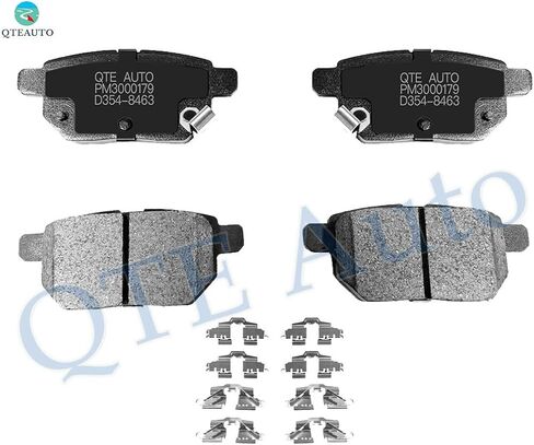 PM Auto Rear Ceramic Brake Pads Compatible With 2009 2010 2014-2019 Toyota Corolla in Kuwait