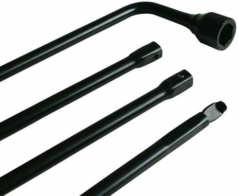 Spare Tire Tool Kit & Scissor Jack 2 Ton for Chevy Silverado/GMC Sierra (2000-2014), OEM Replacement Tire Repair Kit to Loosen or Tighten Wheel Lug Nuts and Raise/Lower Spare Tire in Saudi Arabia