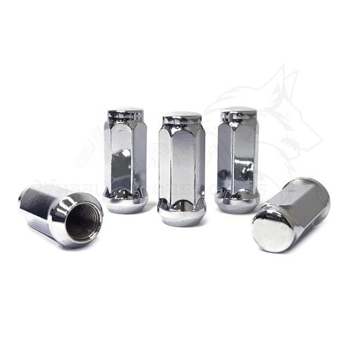 Generic 32 قطعة من صواميل العروة المنتفخة من الكروم XL 2 بوصة طويل القامة 9/16-18 يناسب تشيفي C20 C30 K20 K30 in Kuwait