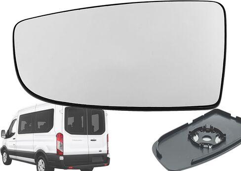 APA Replacement for Exterior Rear View Mirror Glass Upper Non-Heated 2015-2024 TRANSIT Van Passenger Right Side FO1325147 CK4Z17K707D in Kuwait