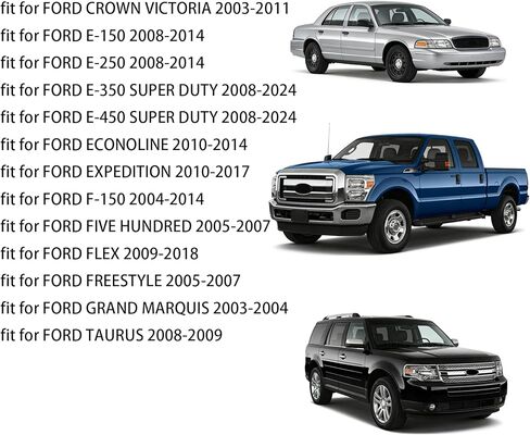 3W7Z17603AA فوهات غسالة الزجاج الأمامي متوافقة مع FORD E150 E250 E350 E450، LINCOLN، MERCURY، استبدال OE # 28931-7S000 فوهة ممسحة الزجاج الأمامي قطعتان in Kuwait