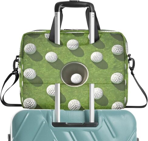 Laptop Bag Golf Balls Pattern Laptop Case Sleeve Messenger Bags with Shoulder Strap Briefcase for Laptop 13 14 14.5 15.6 16 in in Saudi Arabia