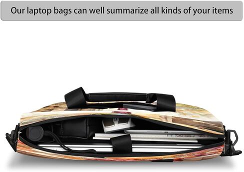 Laptop Bag Farm Wine Pumpkin Grapes Laptop Case Sleeve Messenger Bags with Shoulder Strap Briefcase for Laptop 13 14 14.5 15.6 16 in in Saudi Arabia