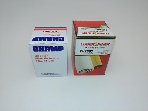 Lot 2x Champ/Luberfiner Oil Filters 1.2 L Three Cylinder Engine Champ PH2867 Made in USA Intended For A 14-23 Mitsubishi Mirage. JL Missouri Parts & Misc. in Kuwait
