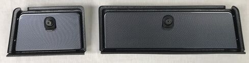 Club Car DS EZ Install Golf Cart Locking Glove Box Door Set in Carbon Fiber (FITS 1981 and UP DS Models ONLY) (Will NOT FIT Precedent Models) in Saudi Arabia