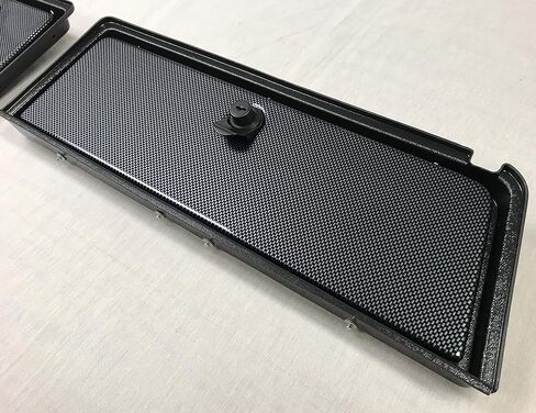Club Car DS EZ Install Golf Cart Locking Glove Box Door Set in Carbon Fiber (FITS 1981 and UP DS Models ONLY) (Will NOT FIT Precedent Models) in Saudi Arabia