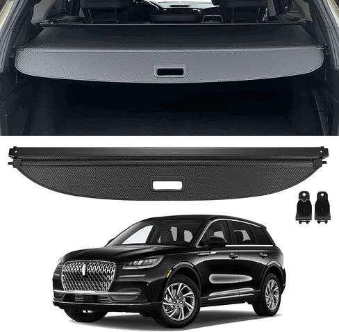 Retractable Trunk Cover Compatible with Lincoln Corsair 2020-2024 20025 2026 Cargo Cover Rear Trunk Security Cover Corsair Accessories Privacy Screen in Saudi Arabia