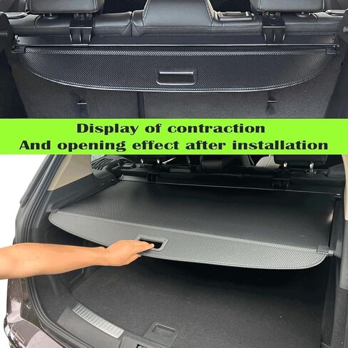 Retractable Trunk Cover Compatible with Lincoln Corsair 2020-2024 20025 2026 Cargo Cover Rear Trunk Security Cover Corsair Accessories Privacy Screen in Saudi Arabia