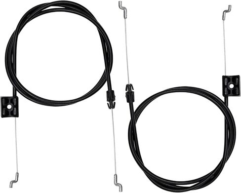 2 Pack Brake Cable 104-8677 for Toro 22in 48cm 53cm Recycler Lawn Mower fits Toro 20001 20003 20005 20007 20008 20009 20012 20016 20019 Replaces 1048677 290-935 Lawn Mower Brake Cable in Saudi Arabia