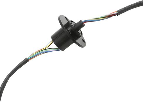 1PCS Dia.22mm 6CH 12CH 2A Double Contact Gold-plated Slip Ring Standard Type Conductive Slipring 360° Rotation Joint in Saudi Arabia