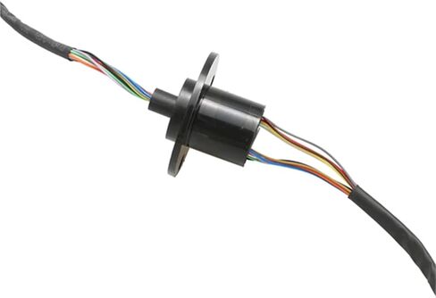1PCS Dia.22mm 6CH 12CH 2A Double Contact Gold-plated Slip Ring Standard Type Conductive Slipring 360° Rotation Joint in Saudi Arabia