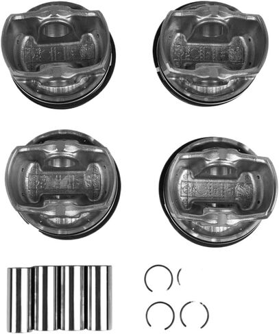 Engine Piston Ring Kit With Connecting Rods And Crankshaft Main Bearing Compatible With 2011-2020 2.0L G4NA 1.8L G4NB in Kuwait