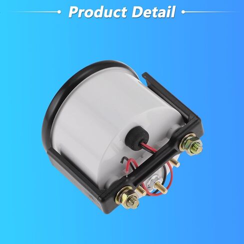 52mm Fuel Level Gauge 12V Fuel Tank Meter Pointer Meter for Car RV Yacht Boat Motorcycle Black Housing Black Dial White Letter 1 Set in Kuwait
