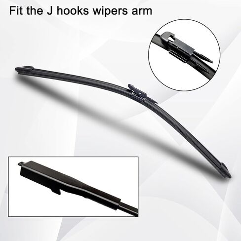Wiper RHD & LHD Front Wiper Blades Compatible with Ford Transit Connect MK2 2014-2023 Windshield Windscreen Window Brushes 28"+28" in Saudi Arabia