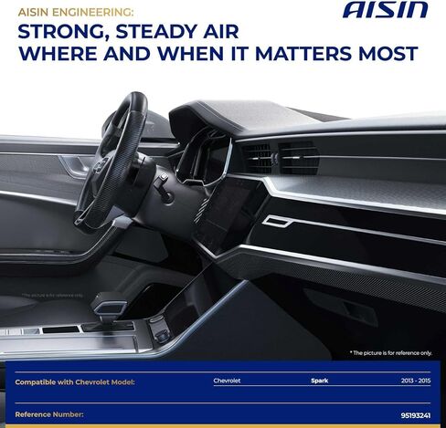 AISIN AFTERMARKET BLMGM-00187 محرك منفاخ HVAC مع مجموعة العجلات - متوافق مع شيفروليه سبارك 2013-2015 in Kuwait