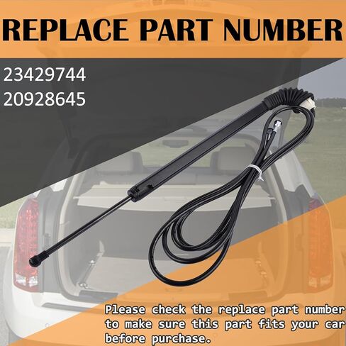 23429744 Rear Left Side Power Liftgate Actuator Fits for Cadi-llac SRX 2010-2016 Saab 9-4X 2011 Replaces 20928645 in Kuwait