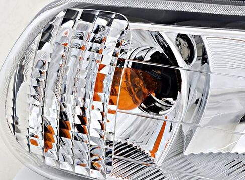 For Buick Century Headlights Lamps Set 1997 1998 1999 2000 2001 2002 2003 2004 2005 Halogen Driver and Passenger Side in Kuwait
