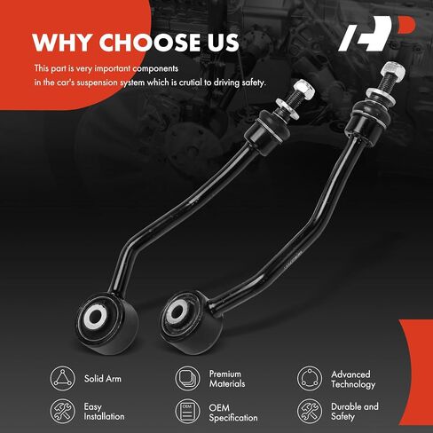 A-Premium 2 x Front Sway Bar Links Stabilizer Bar Links Compatible with Mercedes-Benz S430 2003-2006, S500 2003-2006, AWD in Kuwait