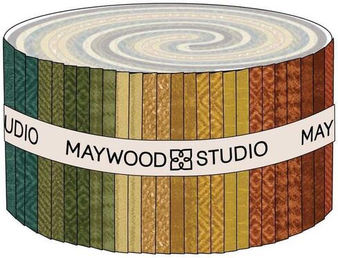 Bonnie Sullivan Woolies Flannel Desert Sunset Strips 40 2.5-inch Strips Jelly Roll Maywood Studio in Saudi Arabia