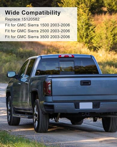 Door Lock Striker Front Right or Left Fit for Chevrolet Silverado GMC Sierra Classic 1500 2500 3500 2003-2006 Silverado Classic 1500 2500 3500 2007, Automotive Door Lock Switch Latch Replace 15120582 in Kuwait