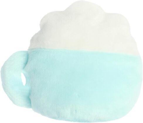 Aurora Adorable Palm Pals Piper Peppermint Latte Stuffed Animal - Pocket-Sized Fun - On-The-Go Play - Blue 5 Inches in Kuwait