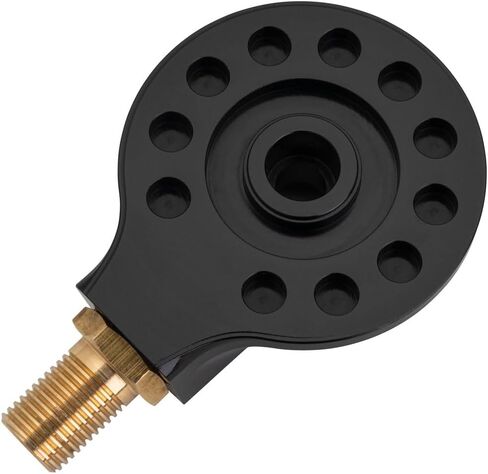 Tusk Shock Reservoir Gas Valve Black 64mm Flat Type Compatible with KTM 250SX-F 2016-2023/300XC 2017-2023/300XC-W 2017-2023/350SX-F 2016-2021-350XC-F 2016-2023-450SX-F 2016-2022 in Kuwait