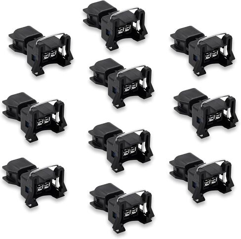 EV1 to EV6 Fuel Injector Connector Adapters - No-Cut Harness Conversion for USCAR LS Engines, Compatible with LS1 LS2 LS3 LS6 LS7 LSX LT1 TPI for LS Swap Projects, 10 Pack in Saudi Arabia