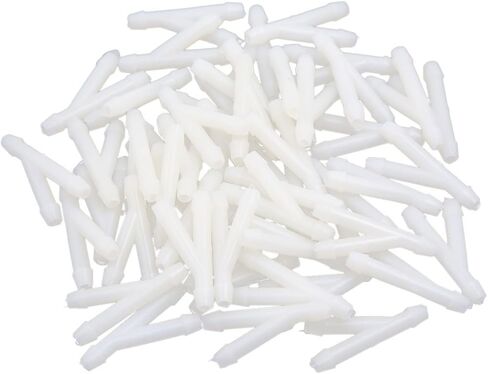 uxcell 50 Pcs Y Shaped Plastic Tubing Tube Connectors Air Water Fuel Splitter for Car in Kuwait