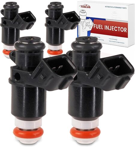 Fuel Injectors for-Honda Civic 01 02 03 04 05 L4 1.7L Gas FJ338, Inyectores OE Replacement 16450PLC003 16450PLD004 4PCS in Saudi Arabia