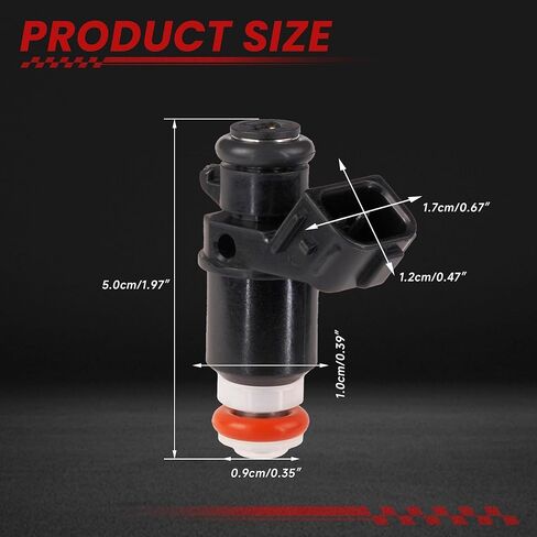Fuel Injectors for-Honda Civic 01 02 03 04 05 L4 1.7L Gas FJ338, Inyectores OE Replacement 16450PLC003 16450PLD004 4PCS in Saudi Arabia