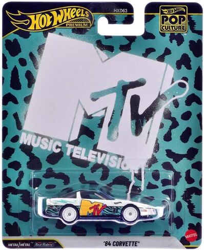 Hot Wheels MTV Premium Pop Culture '84 Corvette Die Cast Car in Kuwait