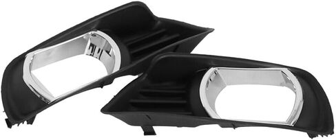 JX RACING Front Bumper Upper/Lower Grille Fog Lights Bezels & Bracket Set 8pcs Compatible with Toyota Camry 2007 2008 2009 in Saudi Arabia