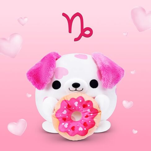 Snackles Valentine’s Edition 8-Inch Plush Toy (Dalmatian with Donut) by ZURU – Ultra-Soft Stuffed Animal with Valentine’s Snack Accessory, Collectible Cuddly Plush for Kids, Tweens, Teens & Gifting in Saudi Arabia