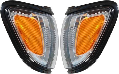 1 Pair Front Turn Signal Lights Replacement for Toyota Tacoma 2001-2004 Right and Left Side Marker Lamps 8161004070 8162004070 in Kuwait